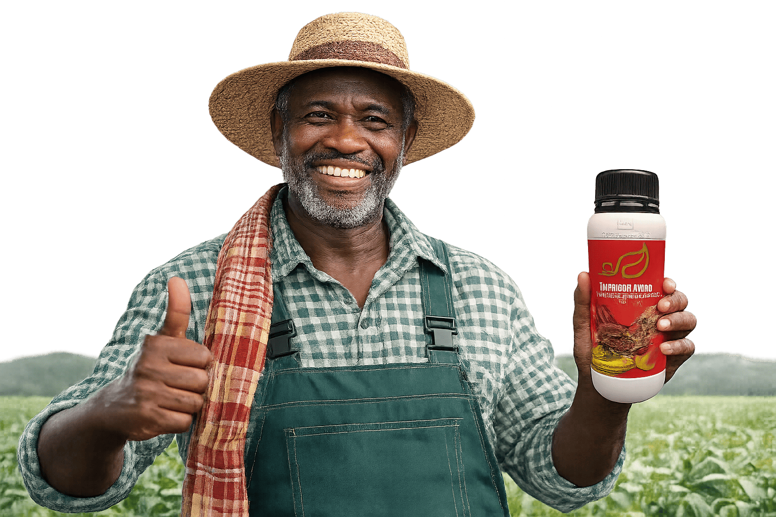 farmer holding empaktor